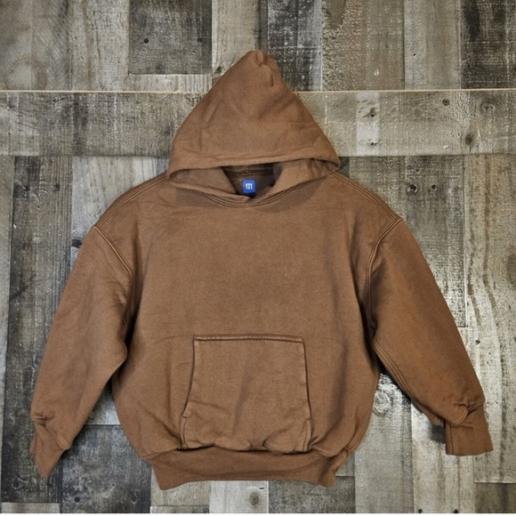 YEEZY GAP Brown Hoodie for kids Size SP Brown Extremly Cotton - Picture 2 of 6